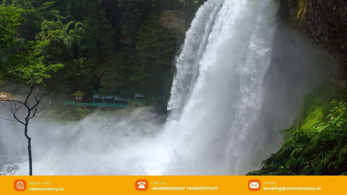 Aqua Adventures: Explore the Most Stunning Waterfalls in Vietnam 12 Dambri Waterfall, Lam Dong Province - One of the highest waterfalls in Vietnam's Central Highlands