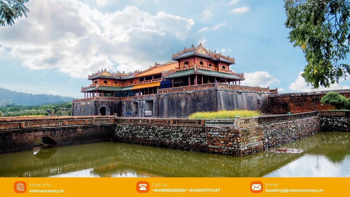 Your Ultimate Guide to 8 Amazing UNESCO World Heritage Sites in Vietnam 10 Ornate entrance gate within the Complex of Hue Monuments, a UNESCO World Heritage Site in Hue City.