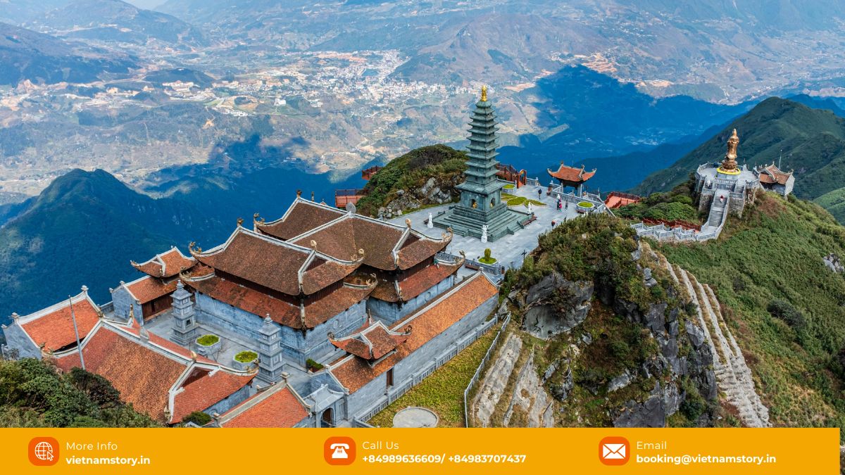 13+ Incredible Vietnamese Mountains to Add to Your Travel List 8 Fansipan mountain summit complex in Sapa, the highest mountain in Vietnam