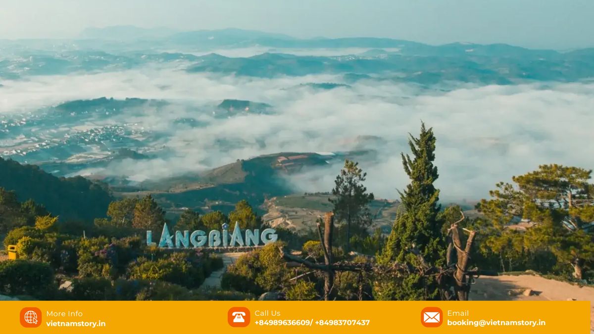 13+ Incredible Vietnamese Mountains to Add to Your Travel List 11 View from Lang Biang Mountain near Dalat, Vietnam