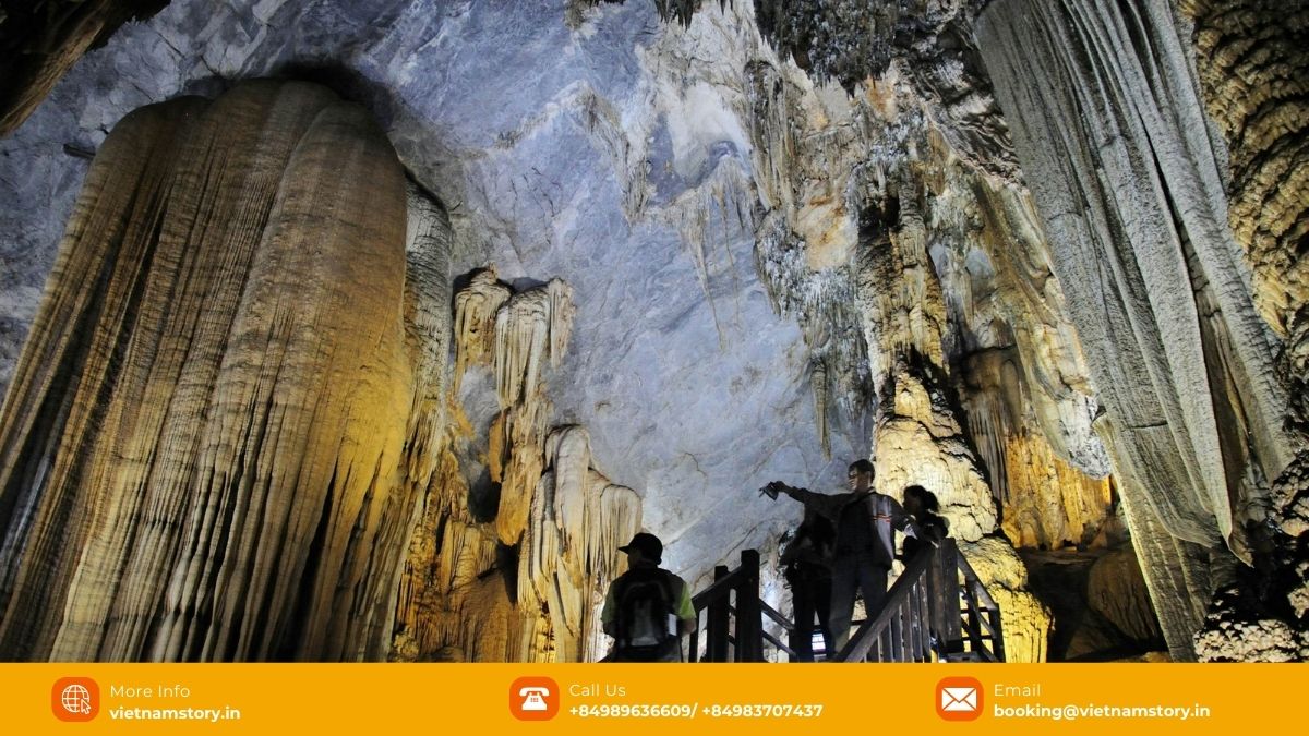 Explore 14 Majestic Caves in Vietnam: An Indian Traveller's Guide to Subterranean Wonders 12 The breathtaking beauty of Paradise Cave's formations in Quang Binh