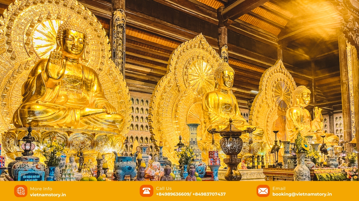 Bai Dinh Pagoda: A Spiritual Journey for Indian Tourists in Vietnam 6 Tam The Hall in Bai Dinh Pagoda