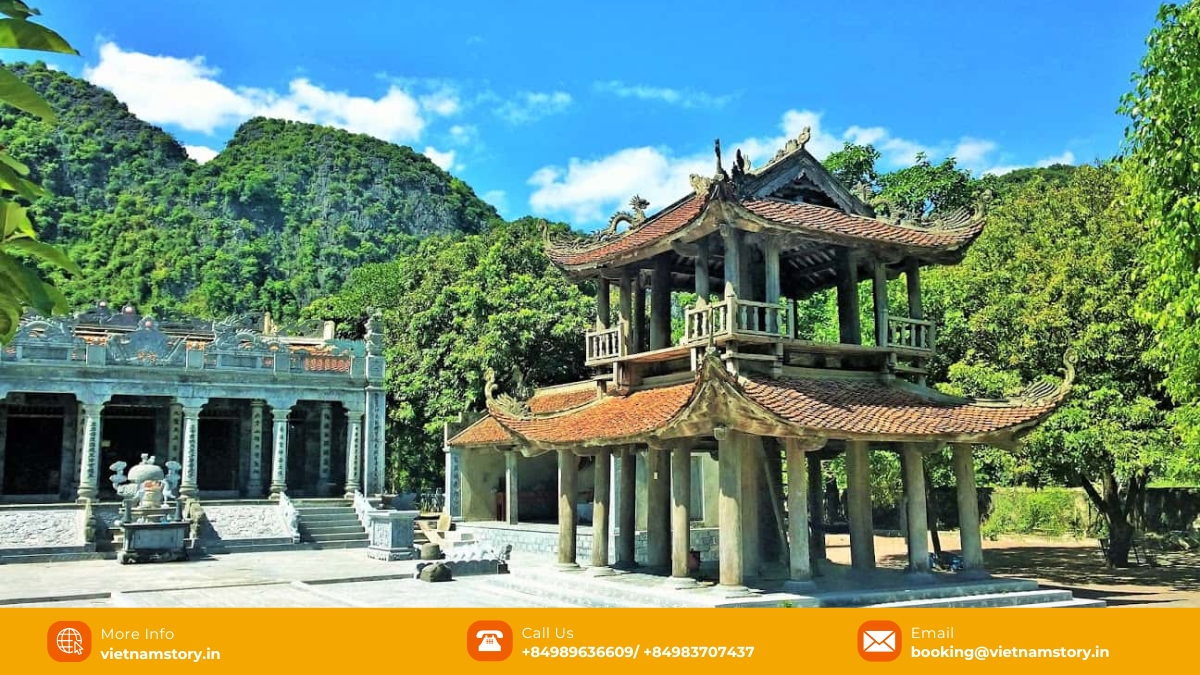 Tam Coc Ninh Binh: Your Ultimate Guide to Vietnam's "Halong Bay on Land" 7 Thai Vi Temple is among the favorite Ninh Binh tourist attractions for history buffs