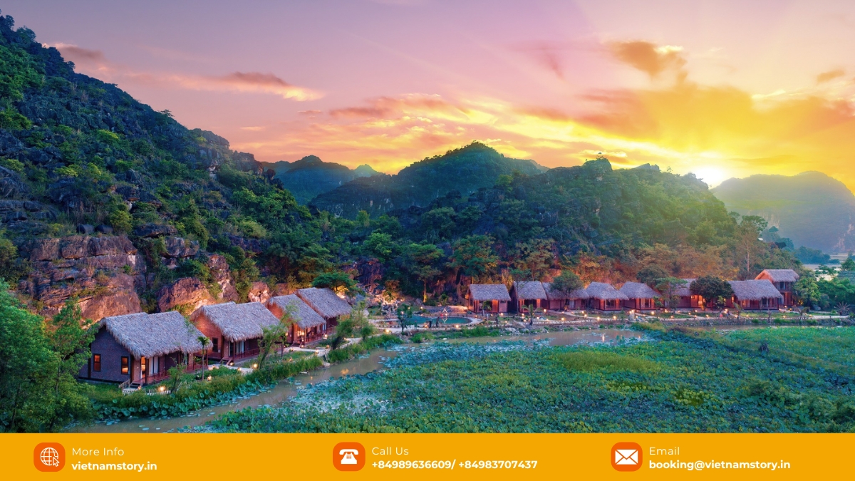 Experiencing Muong Village Ninh Binh - A culturally inspired retreat for Indian travellers 6 muong village ninh binh in the morning
