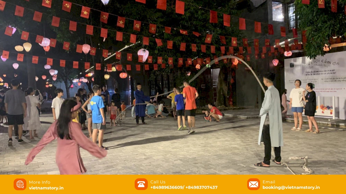 The games are popular with both tourists and locals. Laughing and playing together breaks down all language barriers