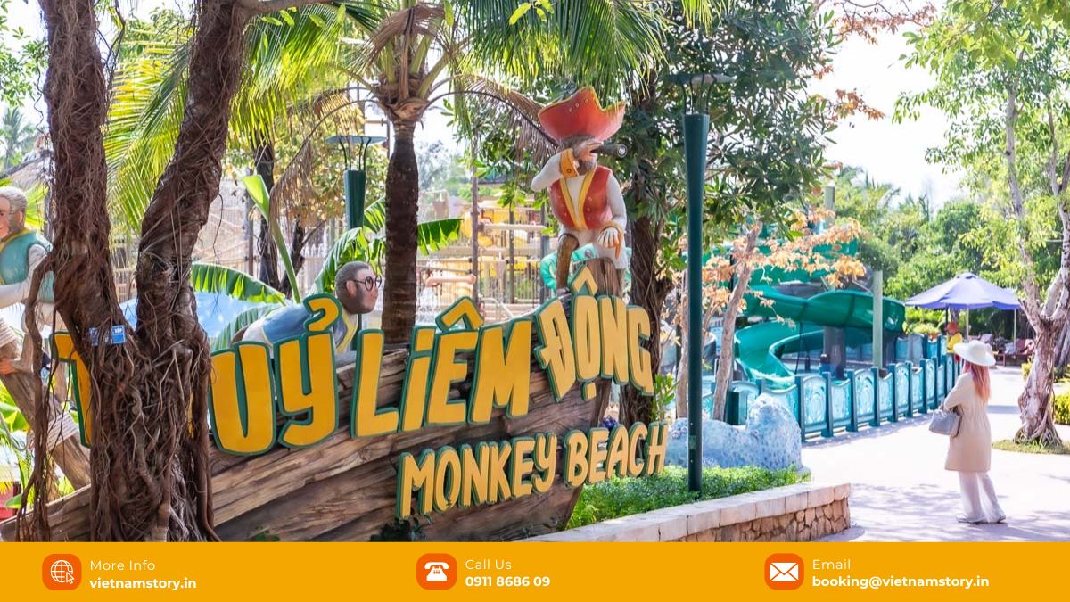 Sun World Hon Thom guide: Cable cars, water parks and beaches all in one 3 Monkey Beach is one of the best water slides for children at Aquatopia Water Park