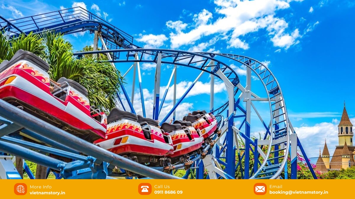 A Guide to the Underground Fantasy Park Vietnam in Ba Na Hills for Indian Tourists: Tickets, Thrill Rides, Halal Food & Travel Tips 3 Conquer all the games at Fantasy Park