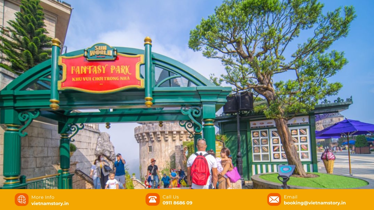 A Guide to the Underground Fantasy Park Vietnam in Ba Na Hills for Indian Tourists: Tickets, Thrill Rides, Halal Food & Travel Tips 5 Entrance to indoor playground