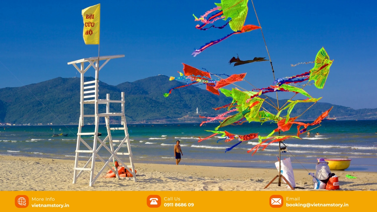 Is My Khe Beach safe for families?