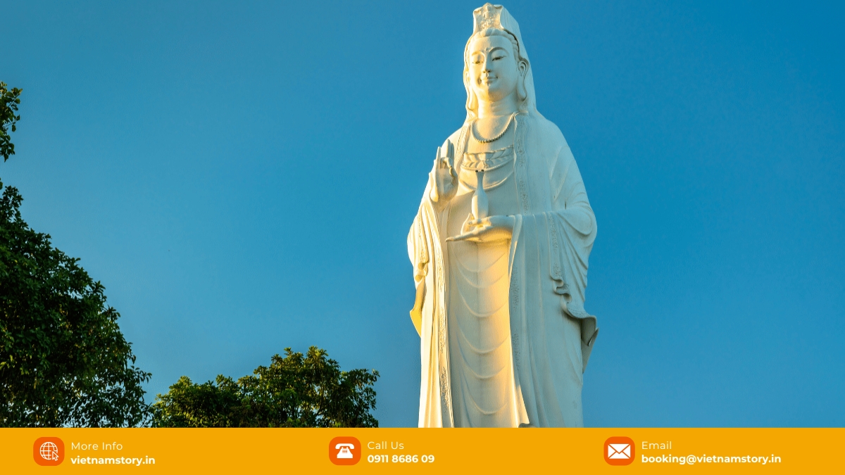 Visiting Linh Ung Pagoda: A spiritual experience for Indians 4 The Tallest Buddha Statue in Vietnam