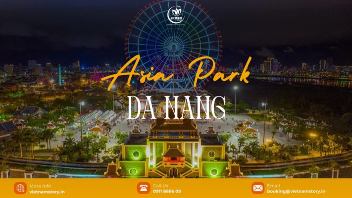 Asia Park is an extensive amusement park in Da Nang Vietnam
