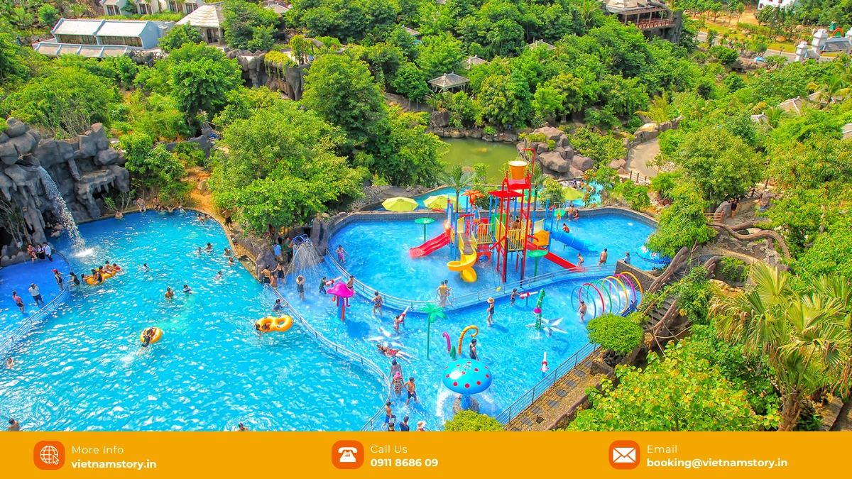 Than Tai Hot Springs: Relaxation Guide for Indian Tourists 5 The most special thing at Than Tai Mountain is that you can experience a huge wave pool on the mountainside with the area of up to 1532m2.