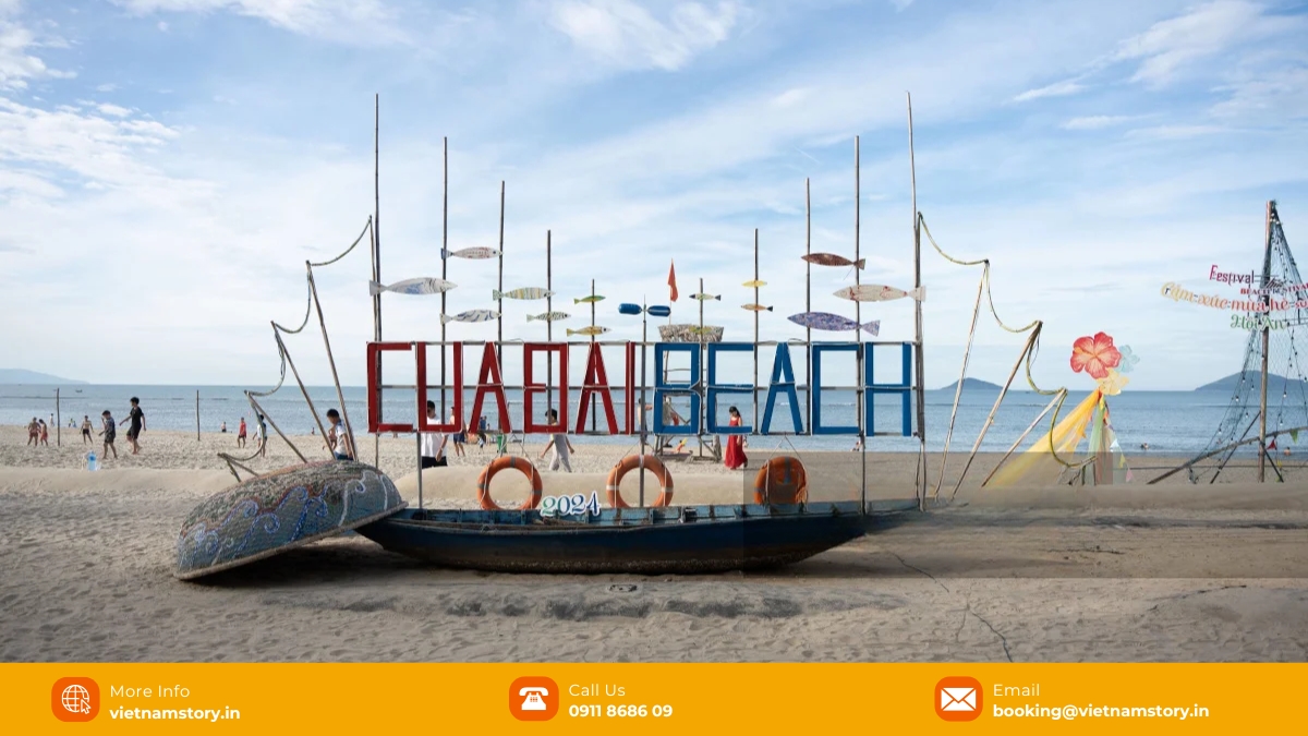 Top Beaches in Hoi An Every Indian Tourist Should Visit 5 The captivating coastal setting of Cua Dai beach Hoi An Vietnam