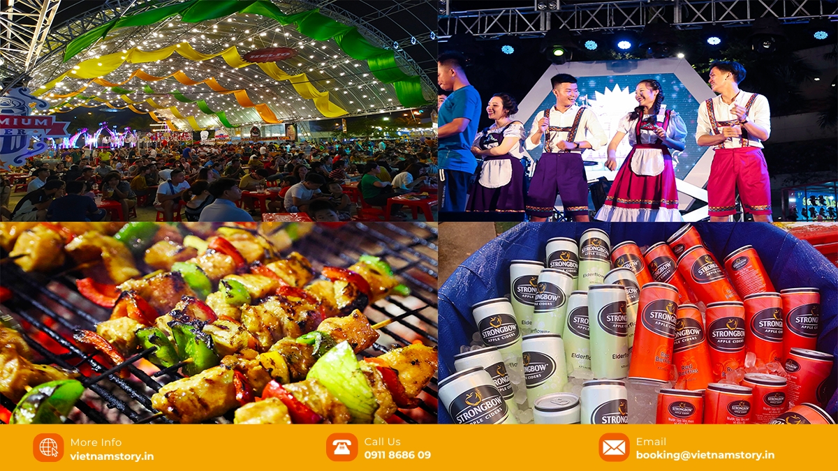 Helio Night Market: Da Nang’s ultimate food & entertainment hub 4 What is there at Helio Night Market? Many attractive dishes that fascinate diners