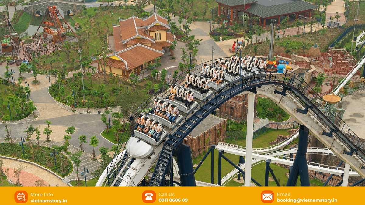 Sun World Ha Long Park: Complete guide for Indian travelers 4 Dragon's Run Roller Coaster