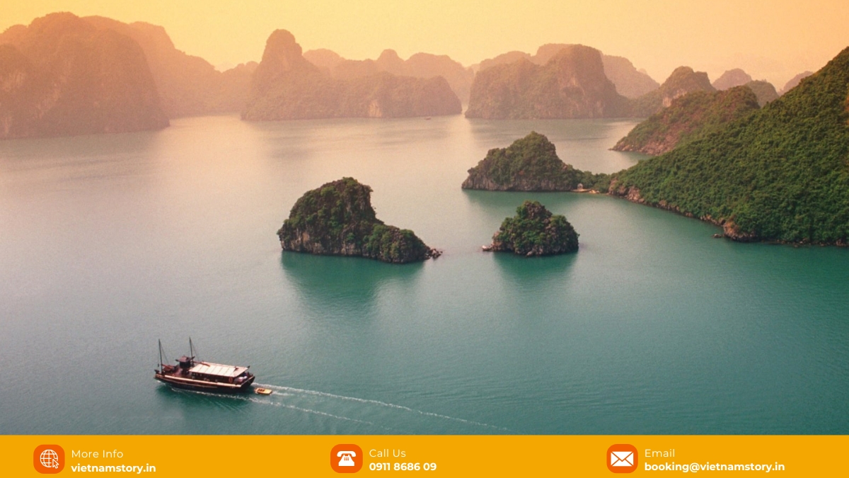 Halong Bay Beach: The Ultimate Guide To Vietnam’s Revitalized Coastal Wonders 6 Shaped like three peaches, it attracts tourists with its unspoiled natural beauty, fine white sand beaches, and turquoise waters. It is an ideal destination for swimming, kayaking, and exploring the peaceful landscape, less crowded than Ha Long Bay .