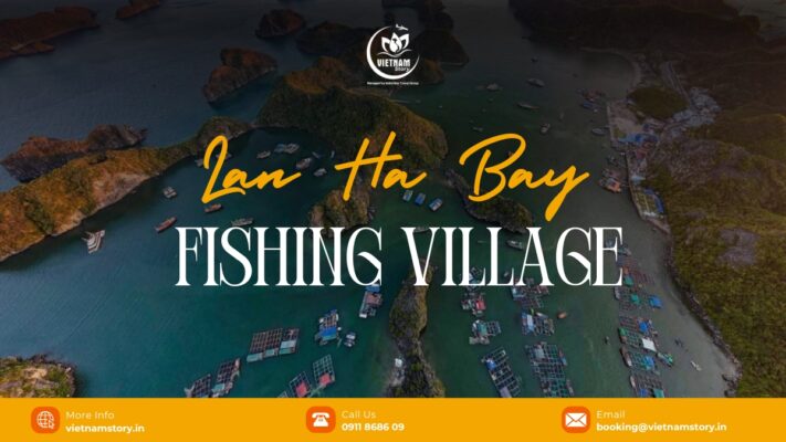 The fishing villages on Lan Ha Bay are charming floating communities, notably Cai Beo (the oldest fishing village) and Tra Bau, offering an authentic glimpse into the lives of fishermen amidst a majestic limestone landscape.