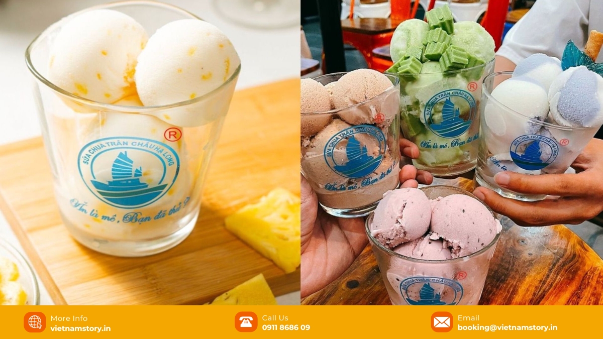 Ha Long Bay Food: A Gastronomic Odyssey For Indian Travelers 8 Ha Long pearl yogurt is a famous specialty dish from Quang Ninh