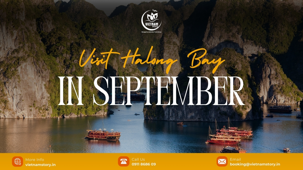 The Golden Transition: Why You Must Visit Halong Bay In September? 2 The weather in Ha Long Bay in September offers a delightful respite from the summer heat, characterized by mild temperatures and calm seas.